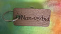 Non-verbal keychain