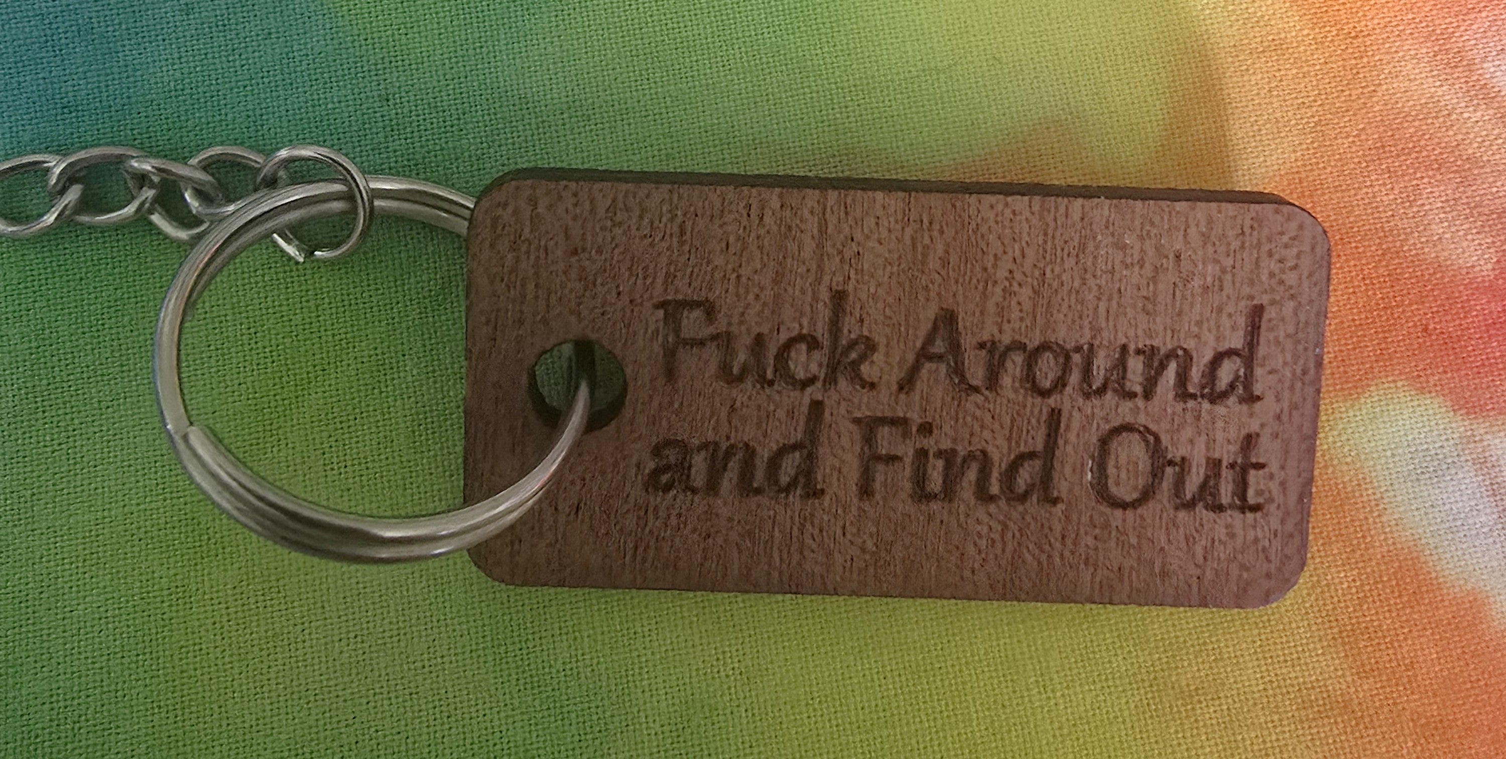 FAFO keychain