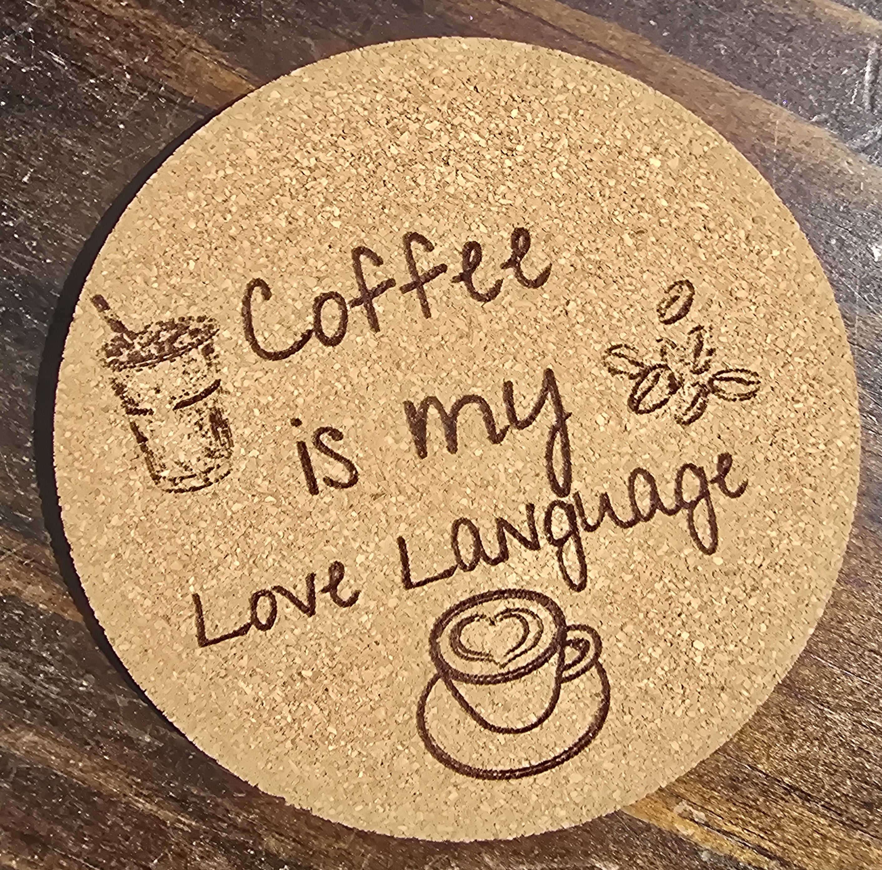 Love Language coasters