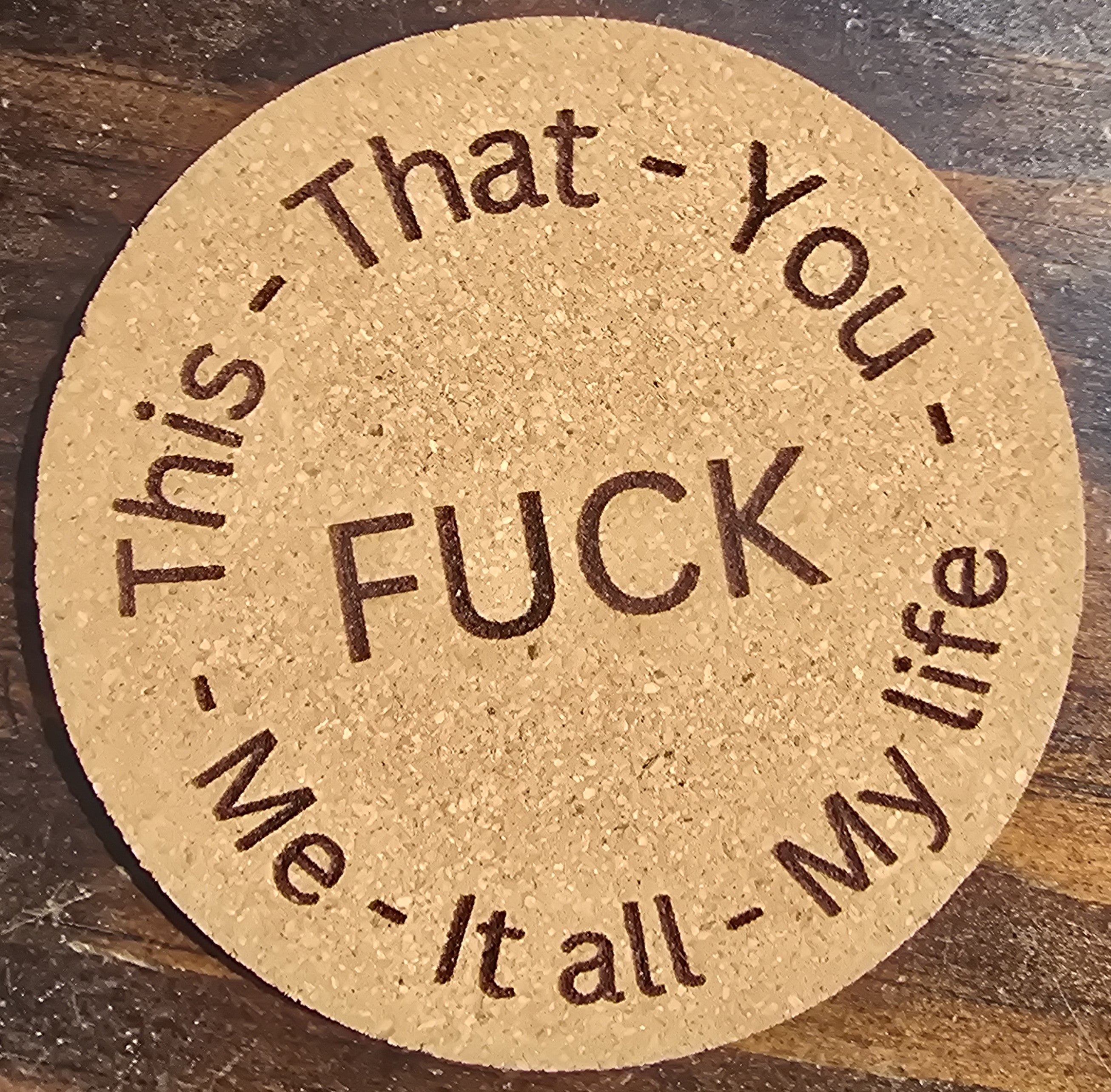 Profanity Coasters